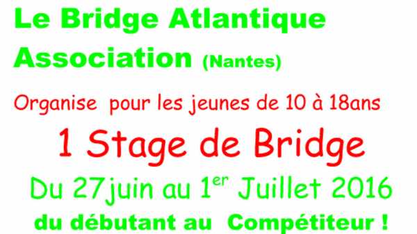 Stage jeunes