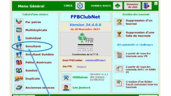 FORMATION FFB CLUB NET
