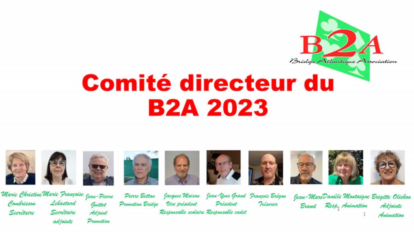 les bénévoles 2023 du B2A