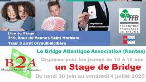 Stage de bridge pour les jeunes